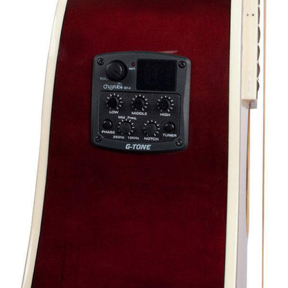 grail electro acoustic guitars grail d120ce 41 inches electro-acoustic guitar - spruce top