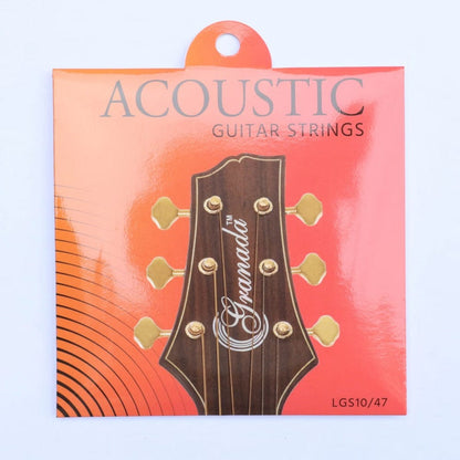 Granada Acoustic Guitar Strings Granada LGS10-47 Acoustic Guitar String Set - .010 - 0.047