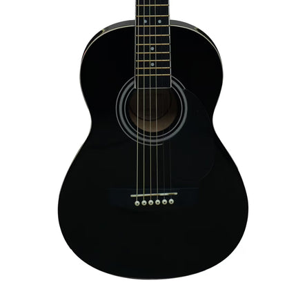 Granada Acoustic Guitars Black Granada GL110-F Junior 6 String Acoustic Guitar 