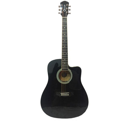 Granada Acoustic Guitars Black Granada PRLD-14C Acoustic Guitar