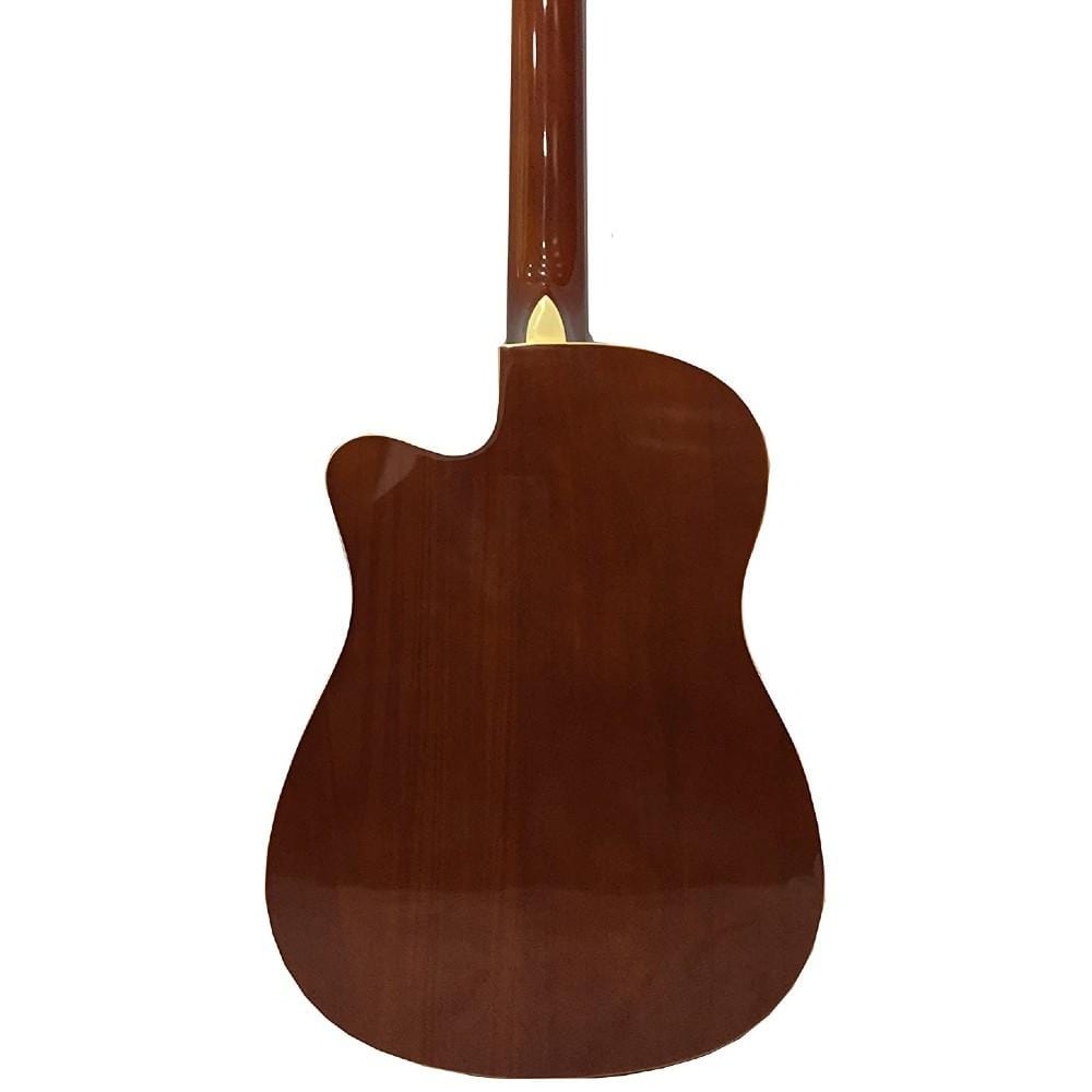 granada acoustic guitars granada prs-1-fc 6 strings medium cutaway acoustic guitar      #color_vintage-sunburst