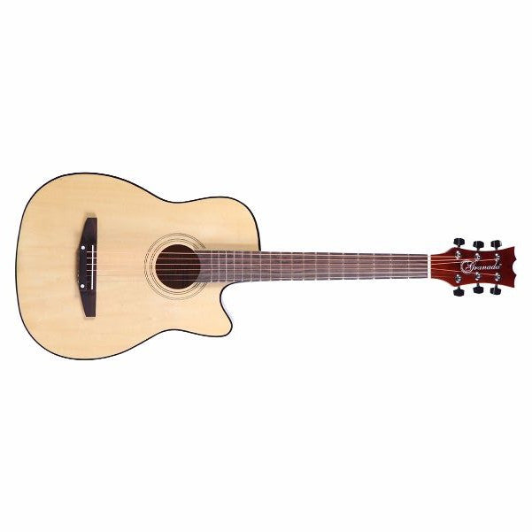 Granada Acoustic Guitars Natural Granada PRS-1-F Medium Acoustic Guitar