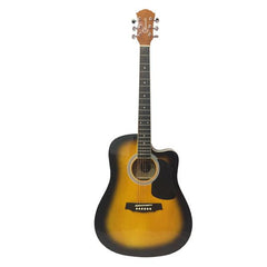 Granada Acoustic Guitars Sunburst Granada PRLD-14C Acoustic Guitar