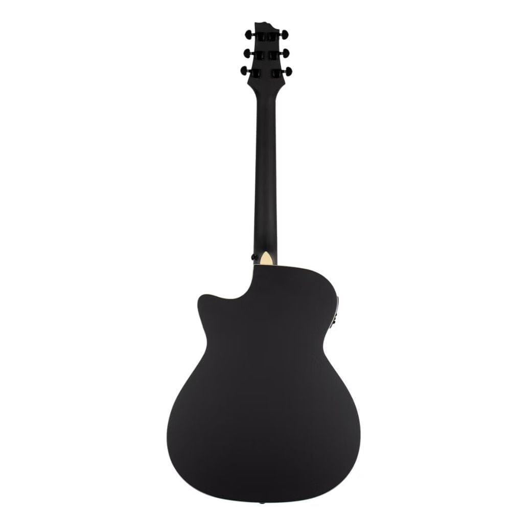 granada electro acoustic guitars black matte granada gl240c-ceq 6 string electro acoustic guitar   
