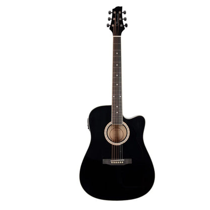 granada electro acoustic guitars granada gl141d-ceq 6 string electro acoustic guitar    
