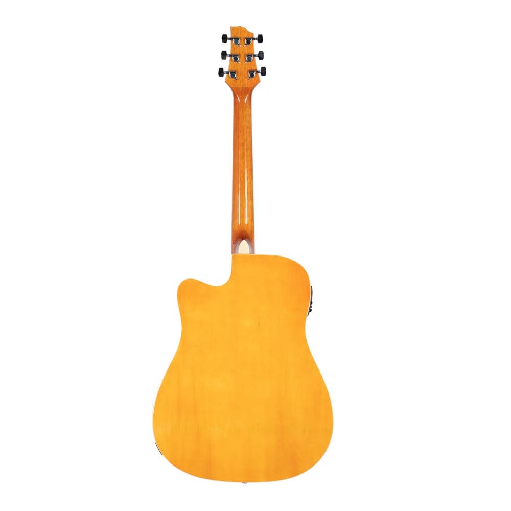 granada electro acoustic guitars granada gl141d-ceq 6 string electro acoustic guitar    #color_vintage-sunburst-gloss