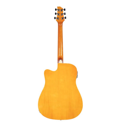 granada electro acoustic guitars granada gl141d-ceq 6 string electro acoustic guitar    