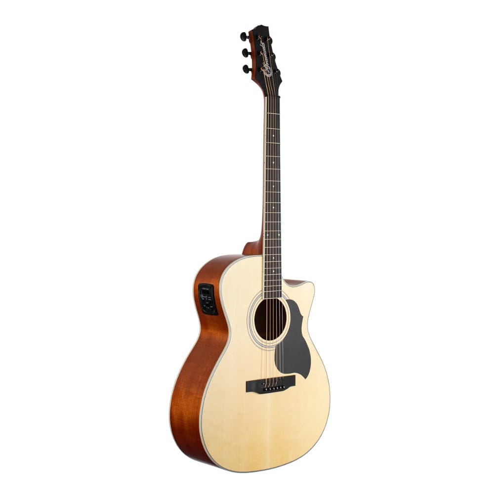 granada electro acoustic guitars granada gl240c-ceq 6 string electro acoustic guitar   #color_natural-matt
