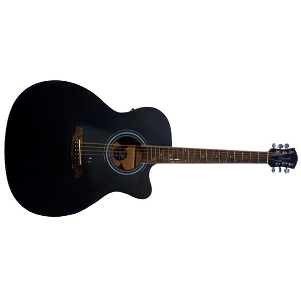 granada electro acoustic guitars granada prg-118ceq electro acoustic guitar      