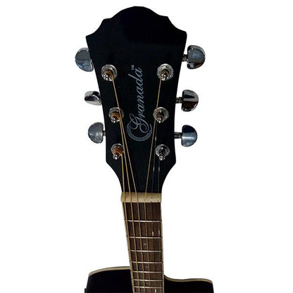 granada electro acoustic guitars granada prg-118ceq electro acoustic guitar      