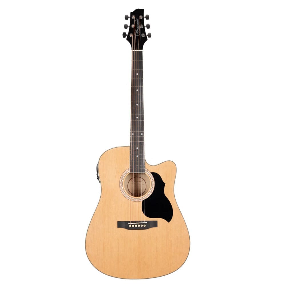 granada electro acoustic guitars natural gloss granada gl141d-ceq 6 string electro acoustic guitar    #color_natural-gloss