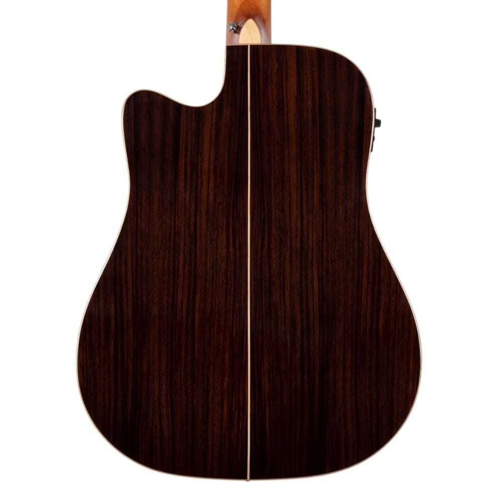 granada electro acoustic guitars natural gloss granada gs345d-ceq 6 string electro acoustic guitar with fishman pickup - natural gloss   