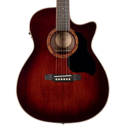 granada electro acoustic guitars natural gloss granada  gs350a-ceq 6 string electro acoustic guitar with fishman pickup - natural gloss   