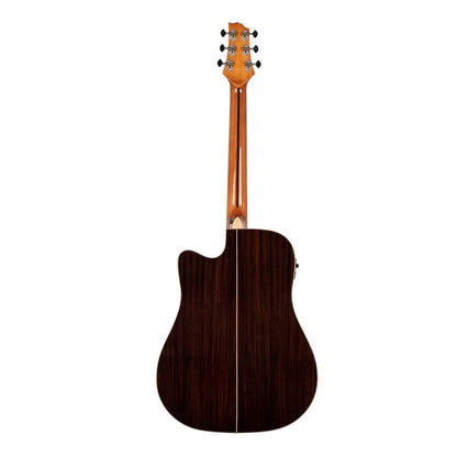 granada electro acoustic guitars natural gloss granada  gs350a-ceq 6 string electro acoustic guitar with fishman pickup - natural gloss   