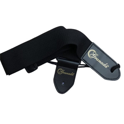 granada guitar straps black granada gs02 guitar strap   