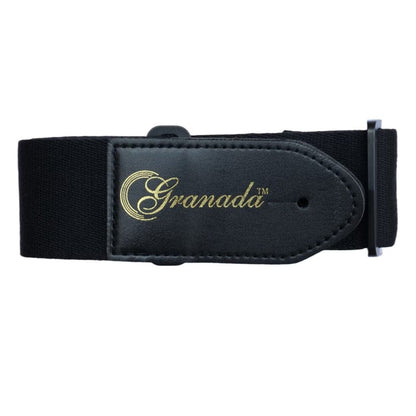 granada guitar straps black granada gs04 guitar strap - black   