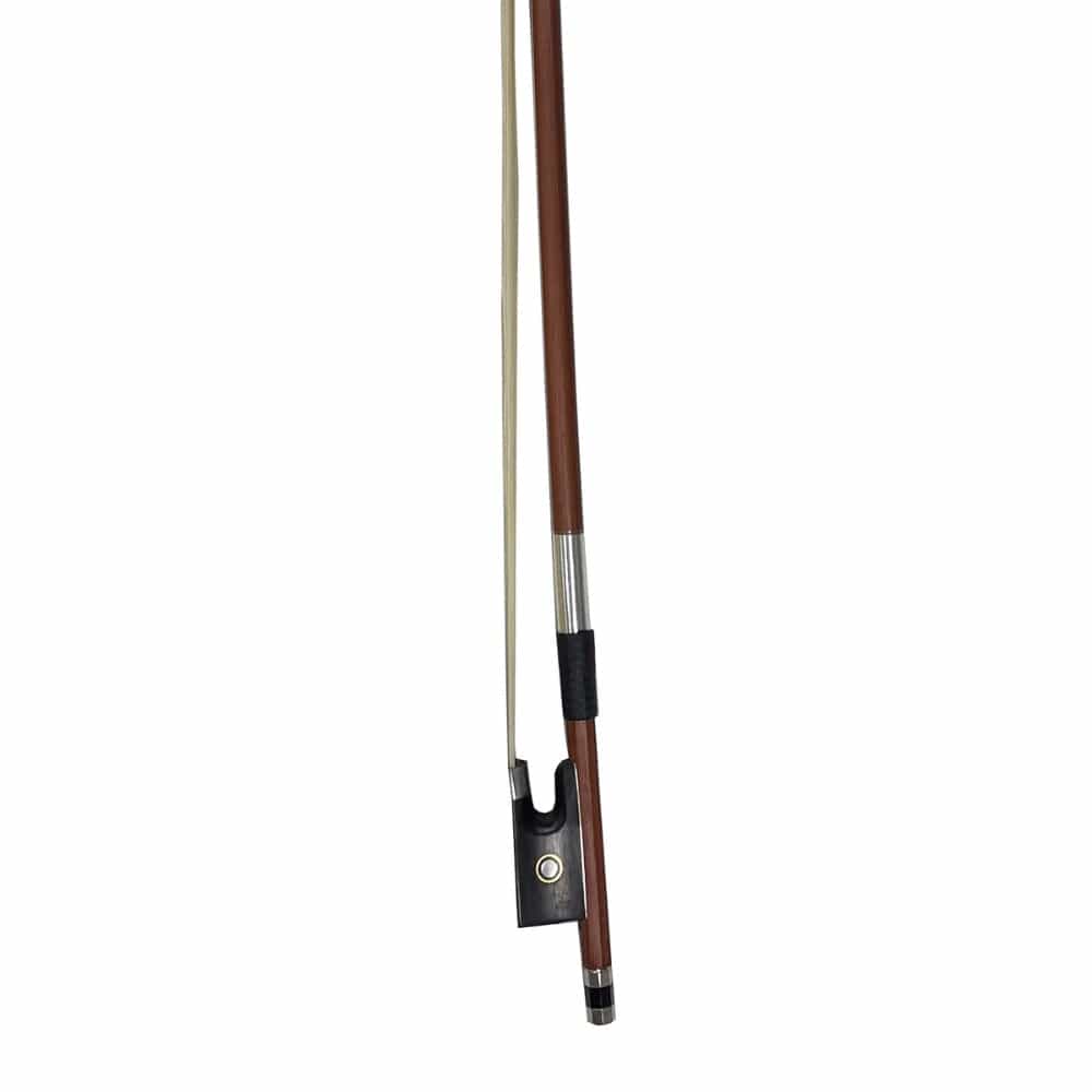 granada violin bows granada frog -4/4 size round ebony violin bow