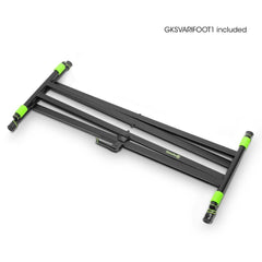 Gravity Keyboard Stands Gravity GKSX2 X Form Double Keyboard Stand