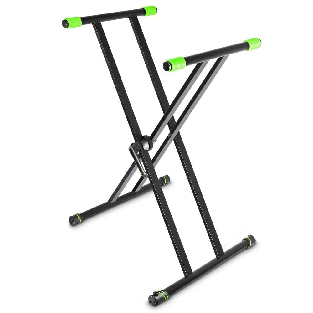gravity keyboard stands gravity gksx2 x form double keyboard stand