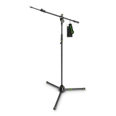 Gravity Microphone Stands Gravity Microphone Stand with Folding Tripod Base and Adjustment Telescoping Boom