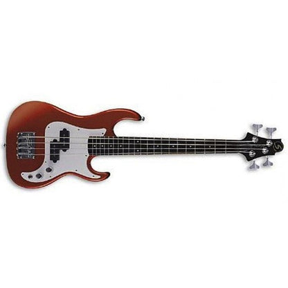 Greg Bennett Bass Guitars Metallic Red Greg Bennett Corsair CR-1 Bass Guitar