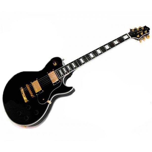 greg bennett electric guitars trans black greg bennett av-7 electric guitar   