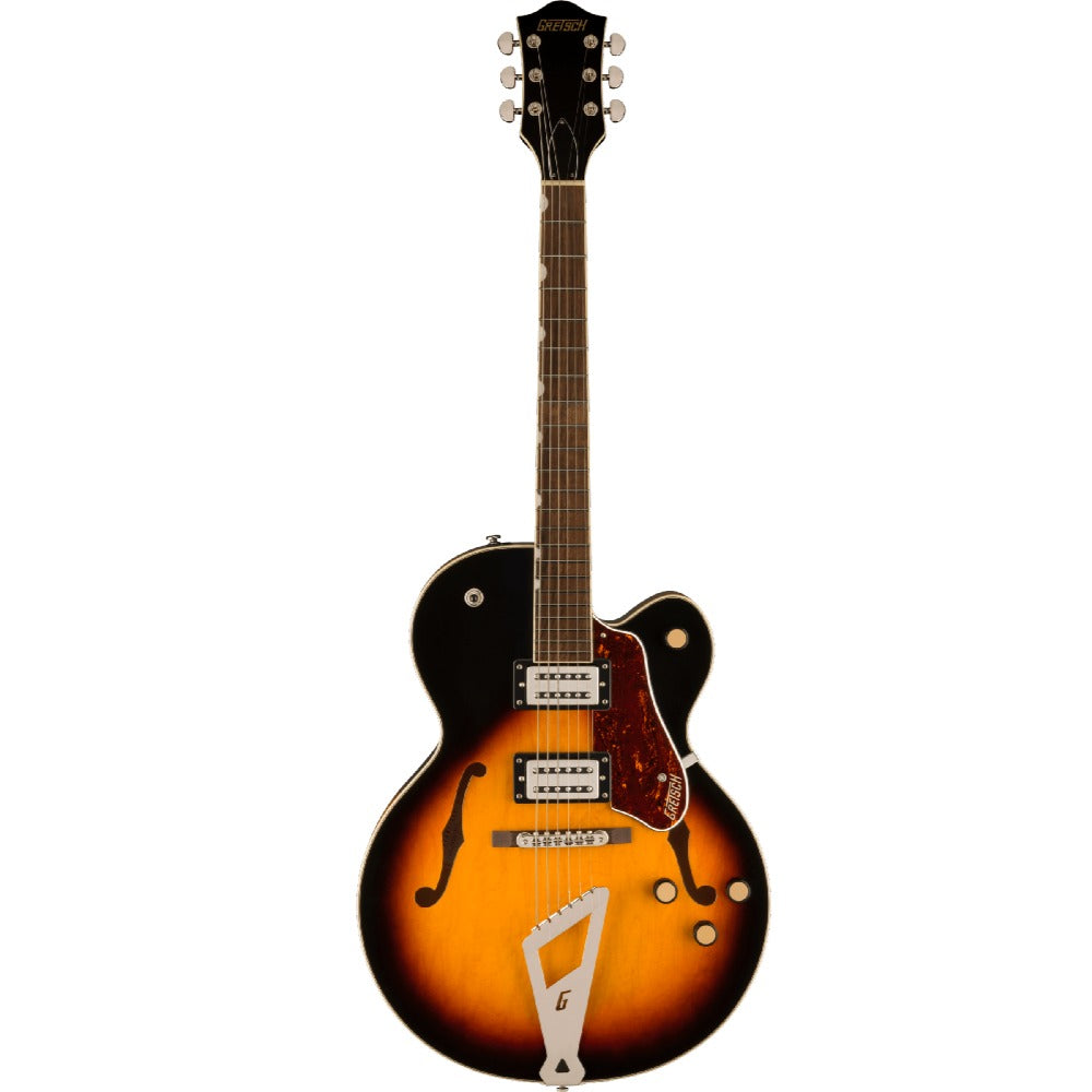 Gretsch Electric Guitars Aged Brooklyn Burst Gretsch G2420 Streamliner Hollow Body with Chromatic II 6 String Electric Guitar