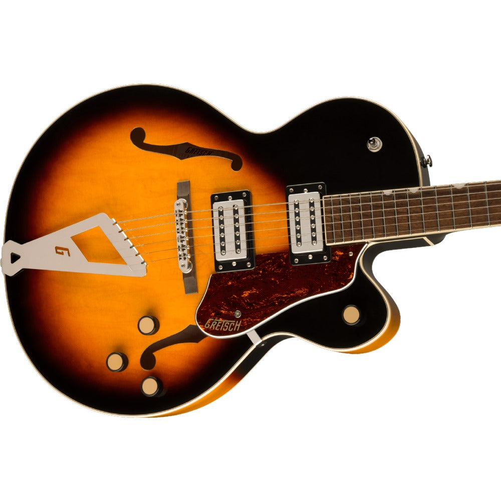 Gretsch Electric Guitars Aged Brooklyn Burst Gretsch G2420 Streamliner Hollow Body with Chromatic II 6 String Electric Guitar