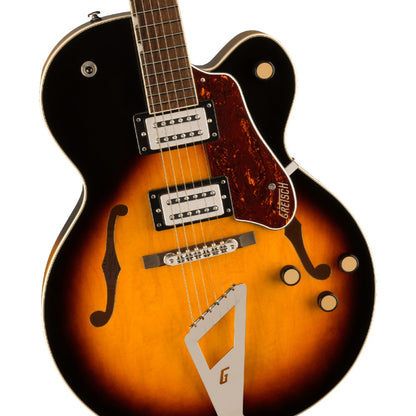Gretsch Electric Guitars Aged Brooklyn Burst Gretsch G2420 Streamliner Hollow Body with Chromatic II 6 String Electric Guitar