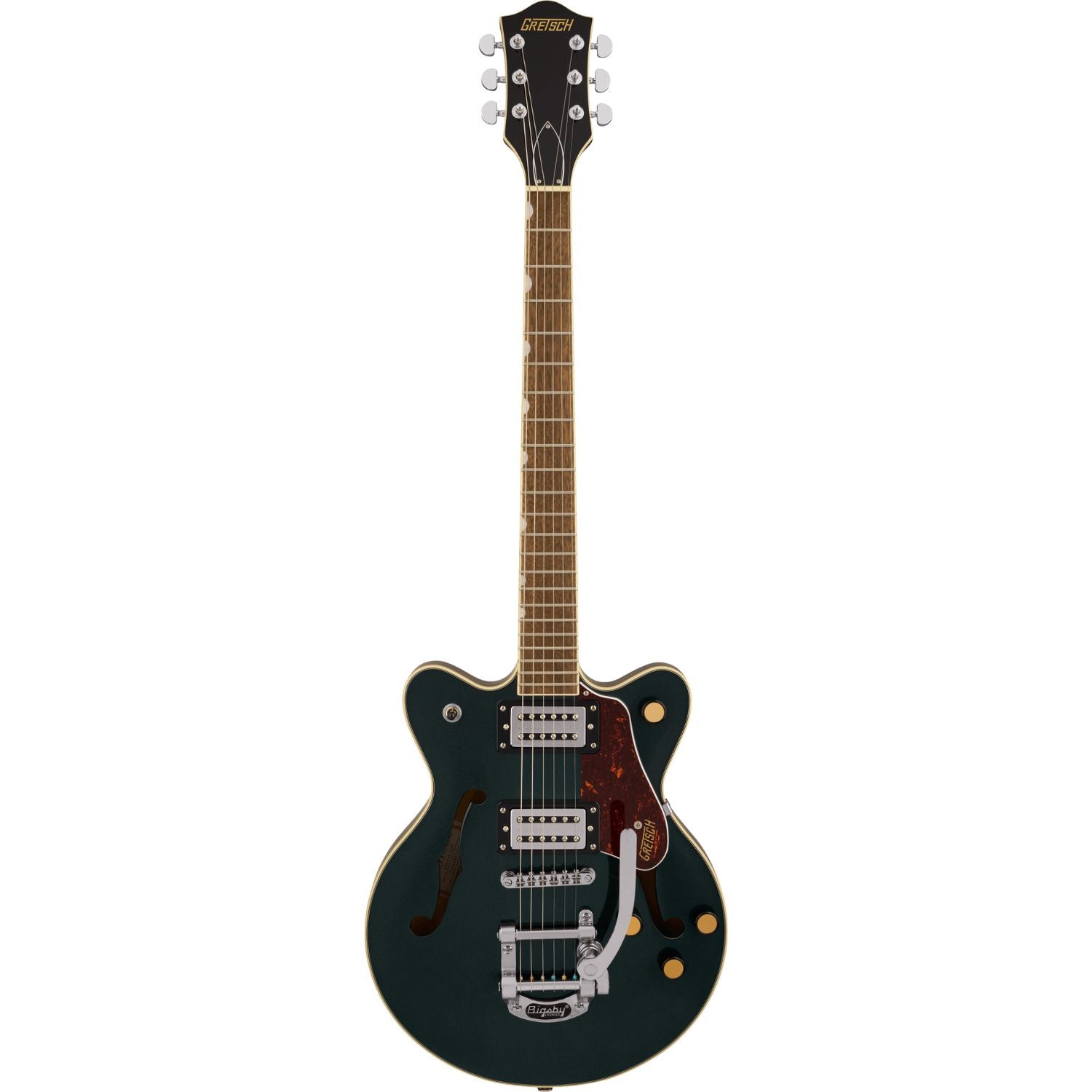 Gretsch Electric Guitars Cadillac Green Gretsch G2655T Streamline Center Block Junior Double Cut Electric Guitar with Bigsby