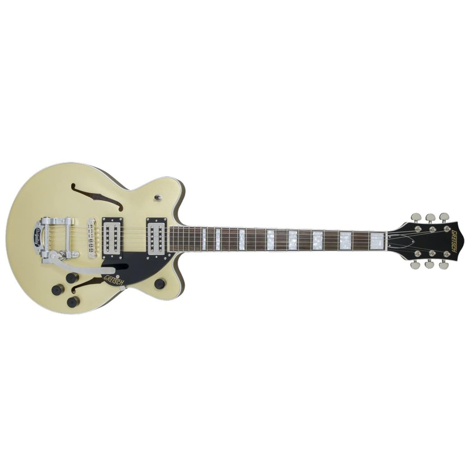 gretsch electric guitars gold gretsch g2655t streamliner semihollow body with bigsby electric guitar   #color_gold