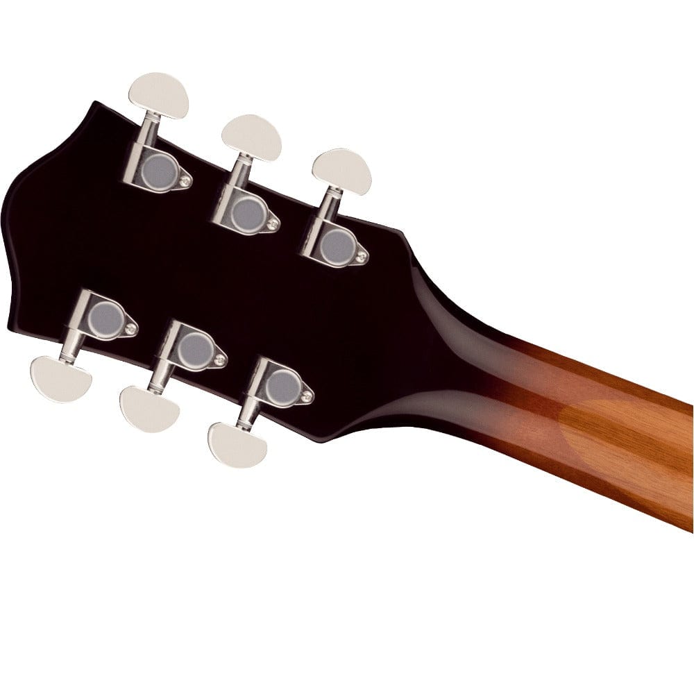 gretsch electric guitars gretsch g2655 streamliner centar block jr double-cut with v-stoptail 6 string electric guitar   #color_forge-glow-maple