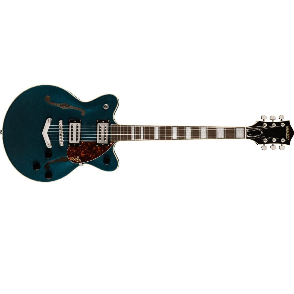 gretsch electric guitars gretsch g2655 streamliner centar block jr double-cut with v-stoptail 6 string electric guitar   #color_midnight-sapphire