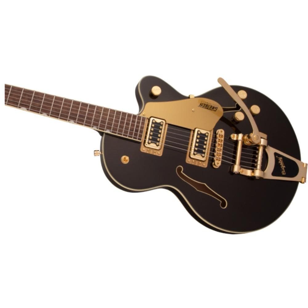 gretsch electric guitars gretsch g5655tg electromatic center block jr. 6-strings electric guitar   #color_black-gold