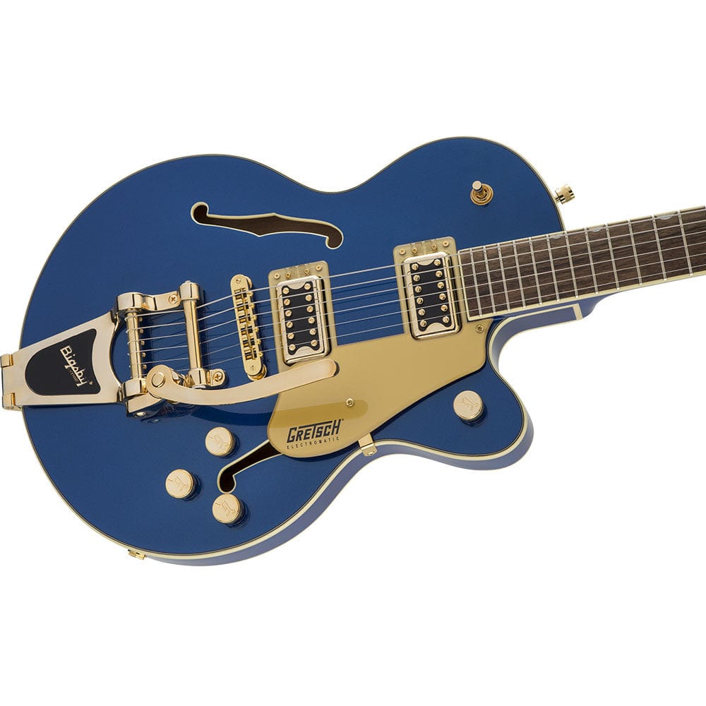 gretsch electric guitars gretsch g5655tg electromatic center block jr. 6-strings electric guitar   #color_azure-metallic