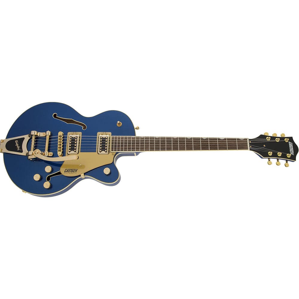 gretsch electric guitars gretsch g5655tg electromatic center block jr. 6-strings electric guitar   #color_azure-metallic