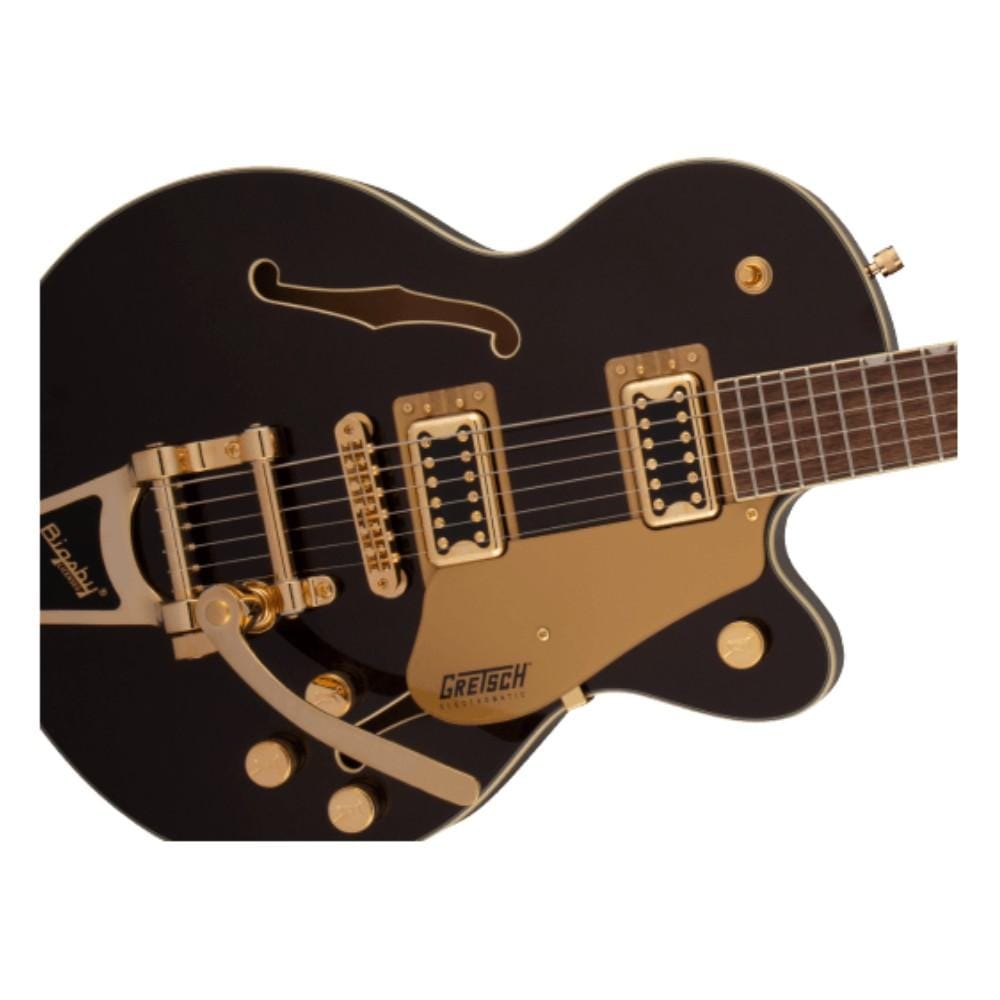 gretsch electric guitars gretsch g5655tg electromatic center block jr. 6-strings electric guitar   #color_black-gold