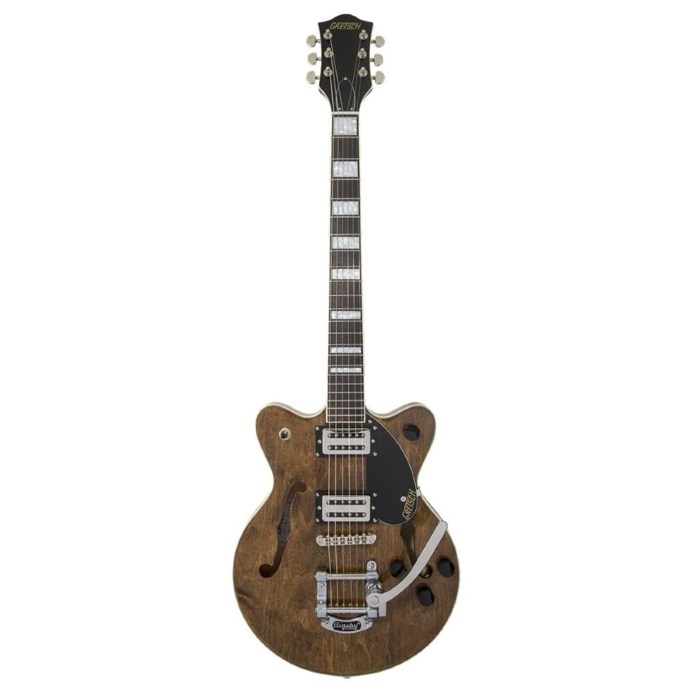 gretsch electric guitars imperial stain gretsch g2655t streamliner center block jr. with bigsby 6 string electric guitar    #color_imperial-stain