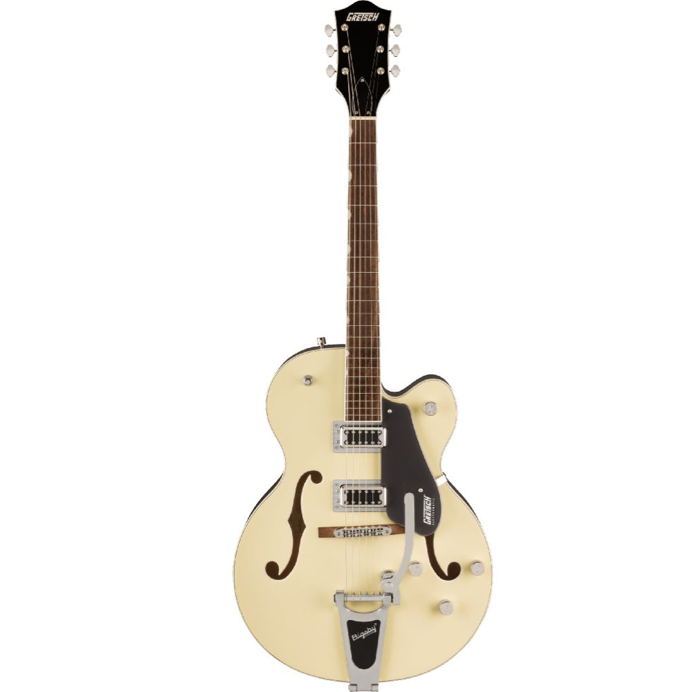 Gretsch Electric Guitars Two-Tone Vintage White/London Grey Gretsch G5420T Electromatic Classic Hollow Body Single-Cut 6 String Electric Guitar