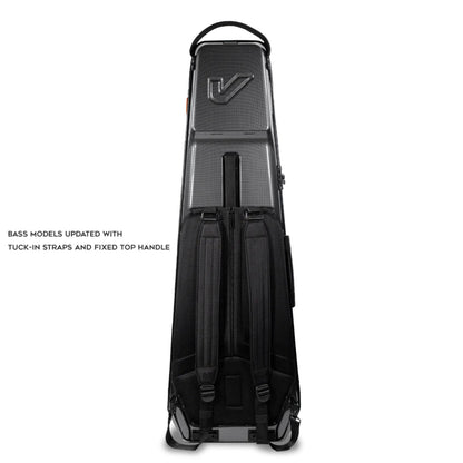 Gruv Gear Bass Guitar Gig Bags Black Gruv Gear KAPSULE-EB Polycarbonate Electric Bass Guitar Bag