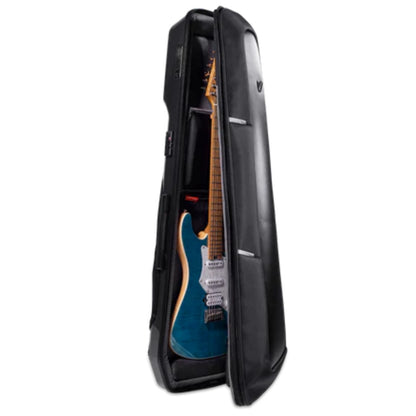 Gruv Gear Bass Guitar Gig Bags Black Gruv Gear KAPSULE-EB Polycarbonate Electric Bass Guitar Bag