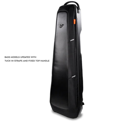 Gruv Gear Bass Guitar Gig Bags Black Gruv Gear KAPSULE-EB Polycarbonate Electric Bass Guitar Bag