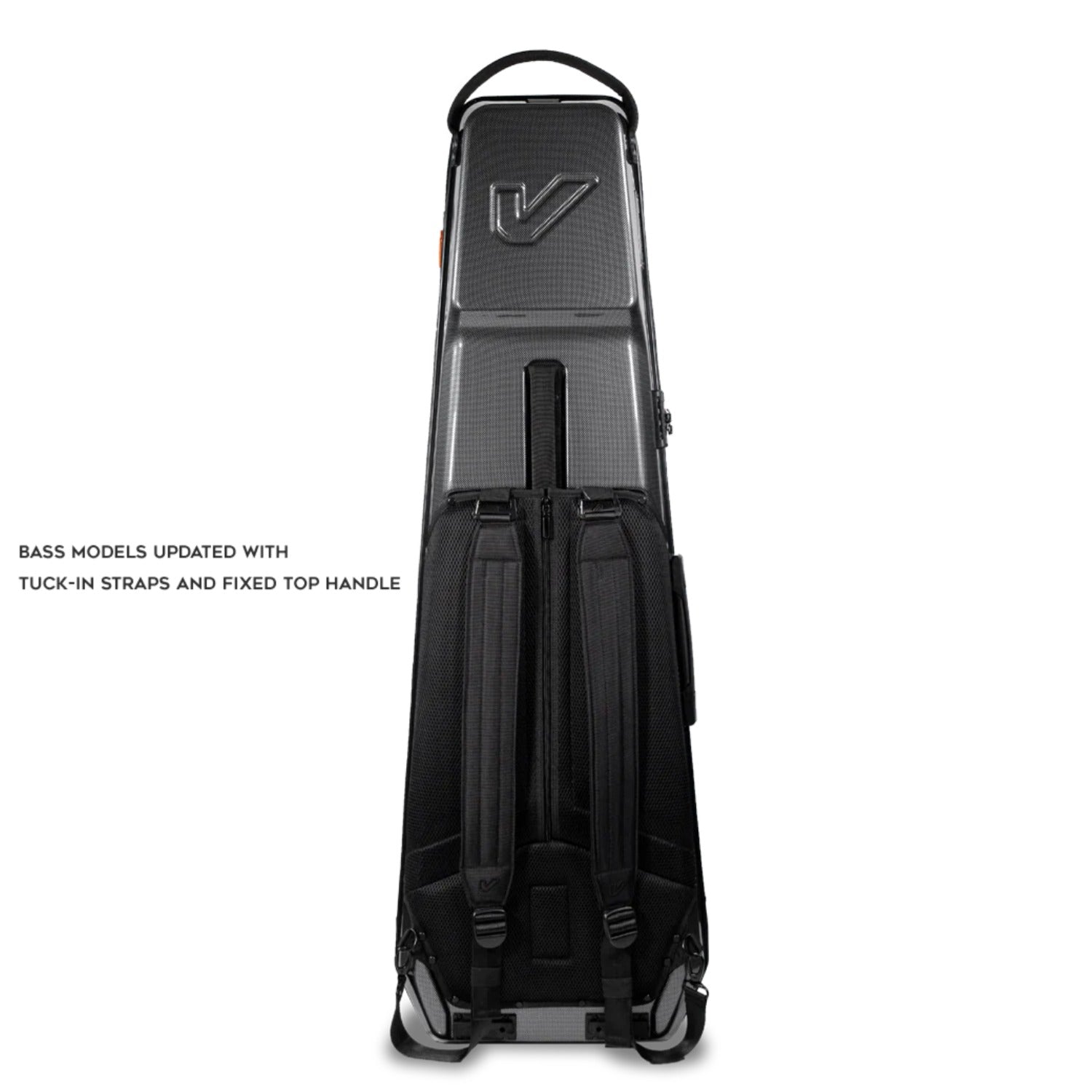 Gruv Gear Bass Guitar Gig Bags Black Gruv Gear KAPSULE-EB Polycarbonate Electric Bass Guitar Bag