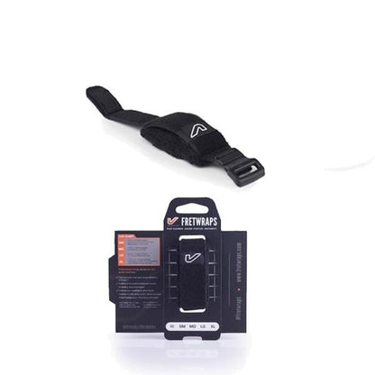 Gruv Gear Dampeners And Mutes Black / Medium / Pack of 1 Gruv Gear GG-FW Fret Wraps String Muter