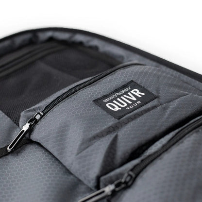 Gruv Gear Drumstick Bags and Holders GruvGear QUIVR-TR-BLK Drum Stick Gigbag