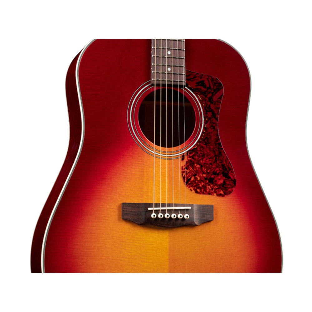 Guild Acoustic Guitars Guild D-140 Westerly Dreadnought Acoustic Guitar - Cherry Burst