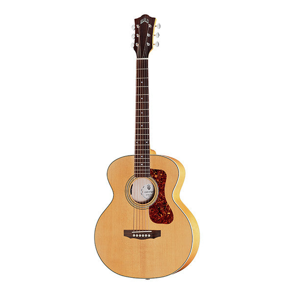 guild electro acoustic guitars guild jumbo junior maple dreadnought electro acoustic guitar - maple