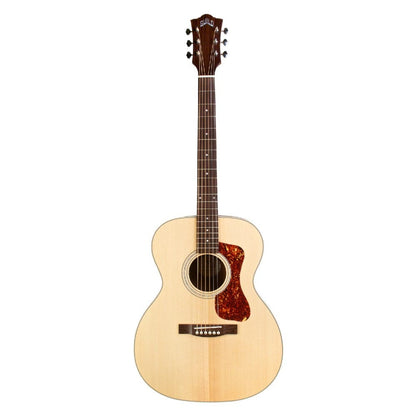 guild electro acoustic guitars guild om-240e westerly collection electro acoustic guitar - natural