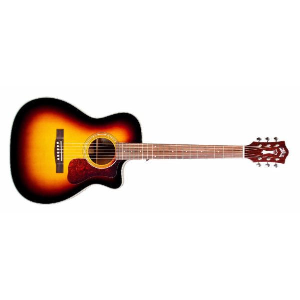 Guild Electro Acoustic Guitars Westerly Collection OM-140CE Orchestra Acoustic-Electric Guitar