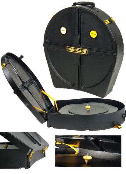 hardcase cymbal cases hardcase hn9cym22 22inch cymbal case